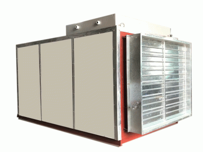 蒸汽、熱水型礦井空氣加熱機組