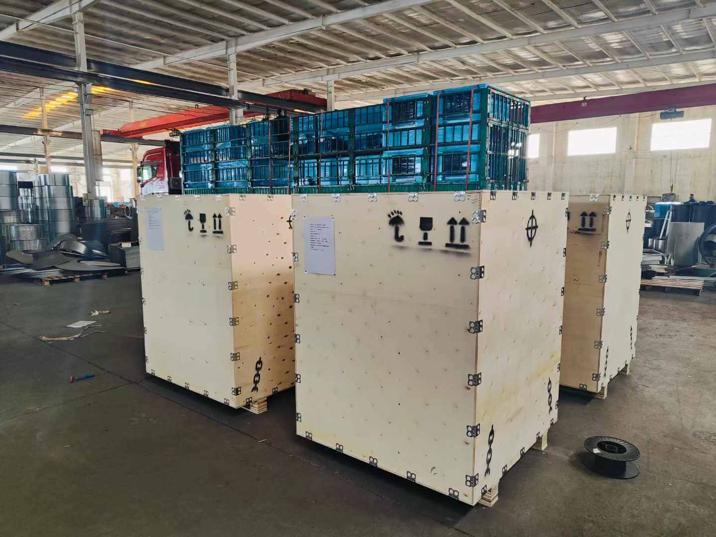 科瑞特風(fēng)機(jī)設(shè)備出口中東地區(qū)~