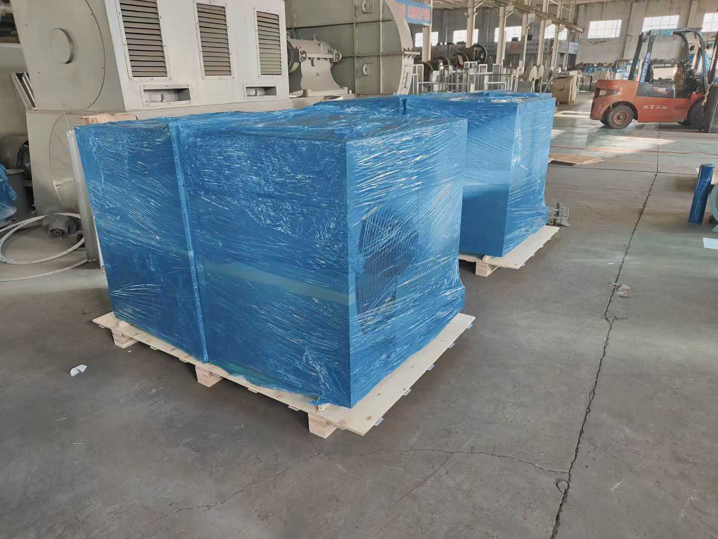 年前最后一批風機出口中東地區